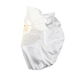 Восемь -лет -годом магазин более 20 цветов Tao Li Cup Qiao Ling Fox Double Side Real Silk Real SIMP и чистый белый фанат танца.