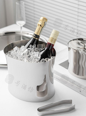 仿真软装样板间香槟酒摆件