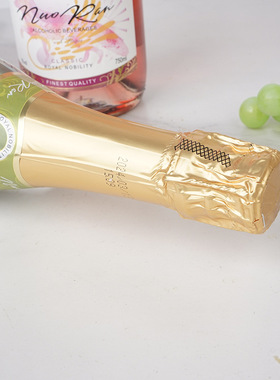 KTV夜场气泡酒两瓶装玫瑰红白葡萄酒女士样板房家居酒类