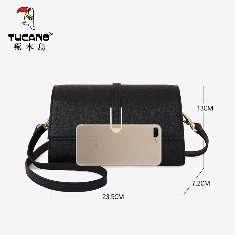 啄木鸟夏2021新款百搭中年斜挎小包 tucano祥喆女士包袋