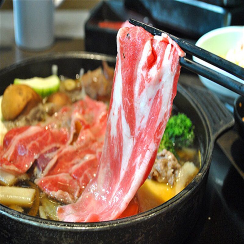 恒都厚切肥牛150gx6袋火锅烧烤肥牛牛肉片赠2包200g*2尚选肥牛卷