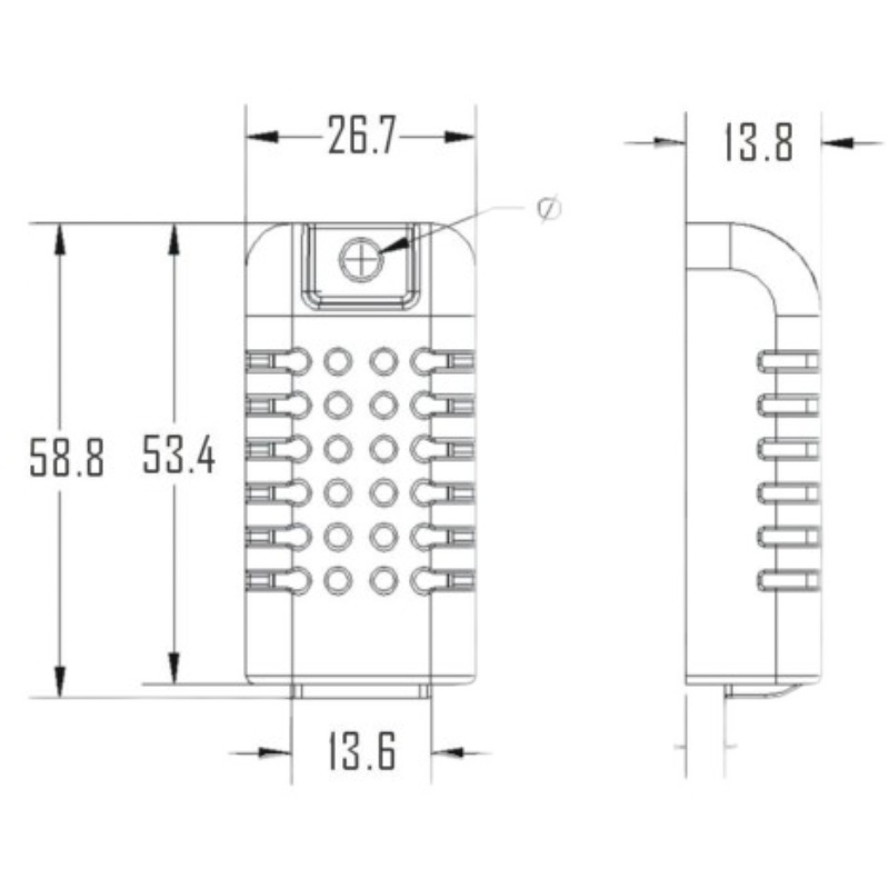 温湿度传感器适合JS401-JS405--JS406-JS407-JS408