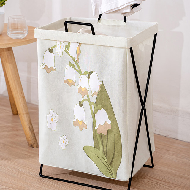 High-value yoga mat storage basket clothes dirty clothes basket