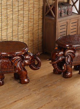 大象摆件中式风乔迁礼品送朋友