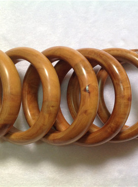 【修盛战珍木阁】印度老山檀木料 原木 手镯 香味醇厚 半圆形新品