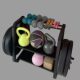 Dumbbell rack fitness equipment factory direct sales
