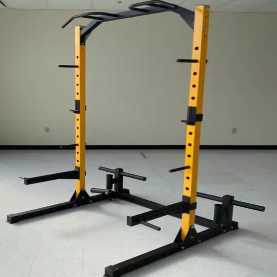 Commercial equipment multi-functional commercial half-frame bench press rack