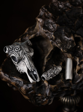 WolyIn情侣925银蒙古元素吊坠