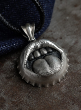 BeeReal男女925银原创潮流吊牌