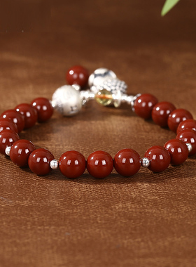 s999纯银莲花座佛手链