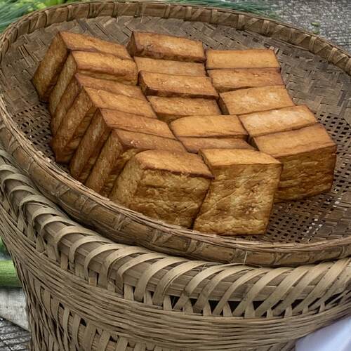 炕豆腐干 手工豆干 重庆彭水特产 2块装约1斤 - 图1