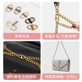 Цепь, маленький аксессуар для сумки, сумка, металлические бретели, на цепочке