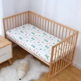 Кроватка, хлопковая детская простыня для новорожденных для приставной кровати для детского сада