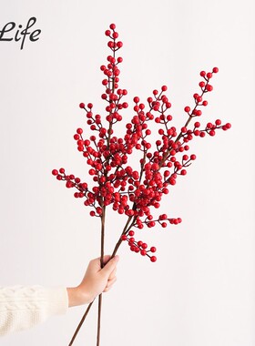 年味红果发财果仿真年宵花仿真花