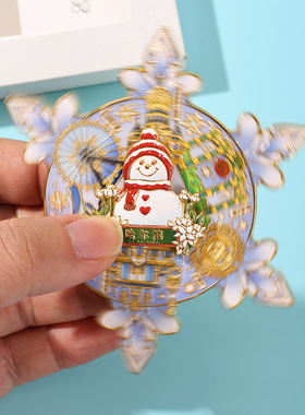 哈尔滨金属冰箱贴文创纪念品礼品冰雪大世界索菲亚教堂冰箱贴磁贴