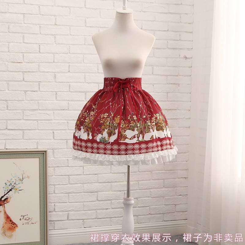 女童洛丽塔裙撑可调节演出服儿童礼服走秀带骨内衬钢圈两用Lolita-图1