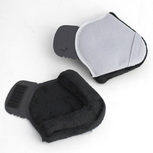 改装ABS硬壳头盔保暖护耳/耳罩一对冬季骑行滑雪运动头盔配件 - 图1