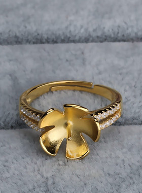 珍珠配件纯银皇妃款DIYS925