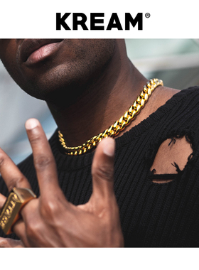 KREAM正品古巴颈链项链