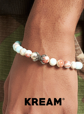 KREAM寿山石串珠手链复古做旧