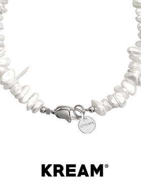 KREAM 巴洛克异形贝壳珠手链男嘻哈女欧美潮流时尚百搭配饰设计感