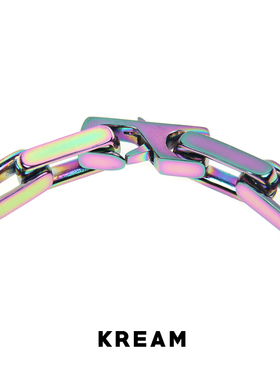 KREAM方扣手链男嘻哈同款嘻哈男