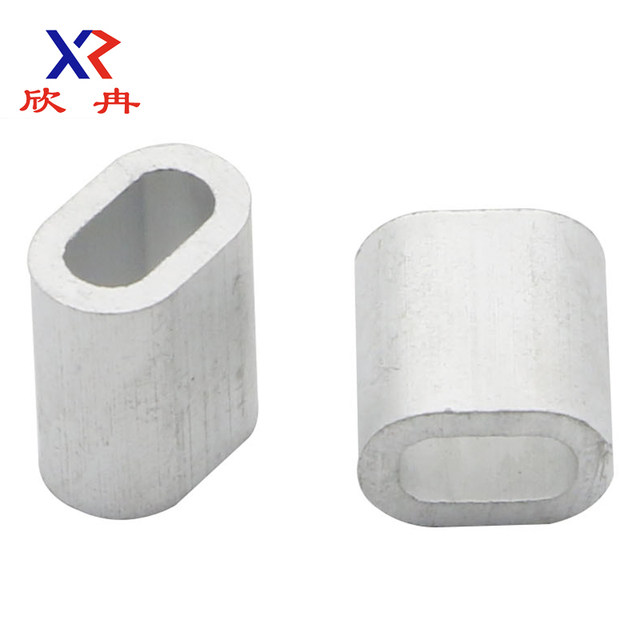Oval single hole aluminum sleeve aluminum buckle head