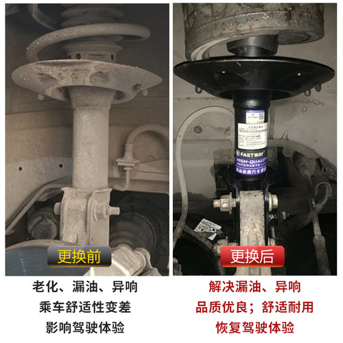 适用于丰田逸致佳美普锐斯亚洲龙86杰路驰塞纳红杉避震后前减震器 - 图1