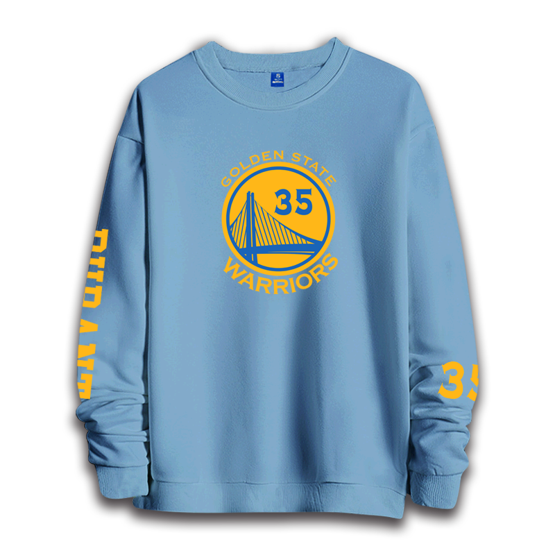 勇士库里可定制秋冬训练宽松卫衣 兴川卫衣