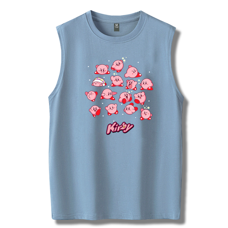 可定制日系星之卡比青少年情侣t恤 兴川T恤