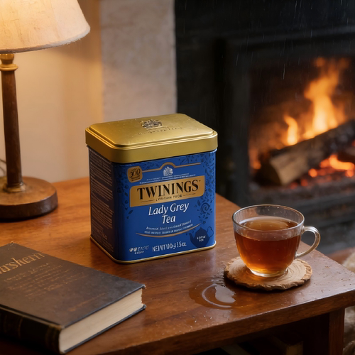 TWININGS川宁英国原装进口仕女伯爵红茶 罐装散茶100g 红茶 - 图0