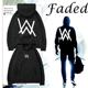 Three-piece set Jiahao suit Alan Walker sweatshirt dance group the same style to wear strong brother mask clothes 1/2