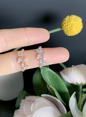 小众简约设计感开口戒指