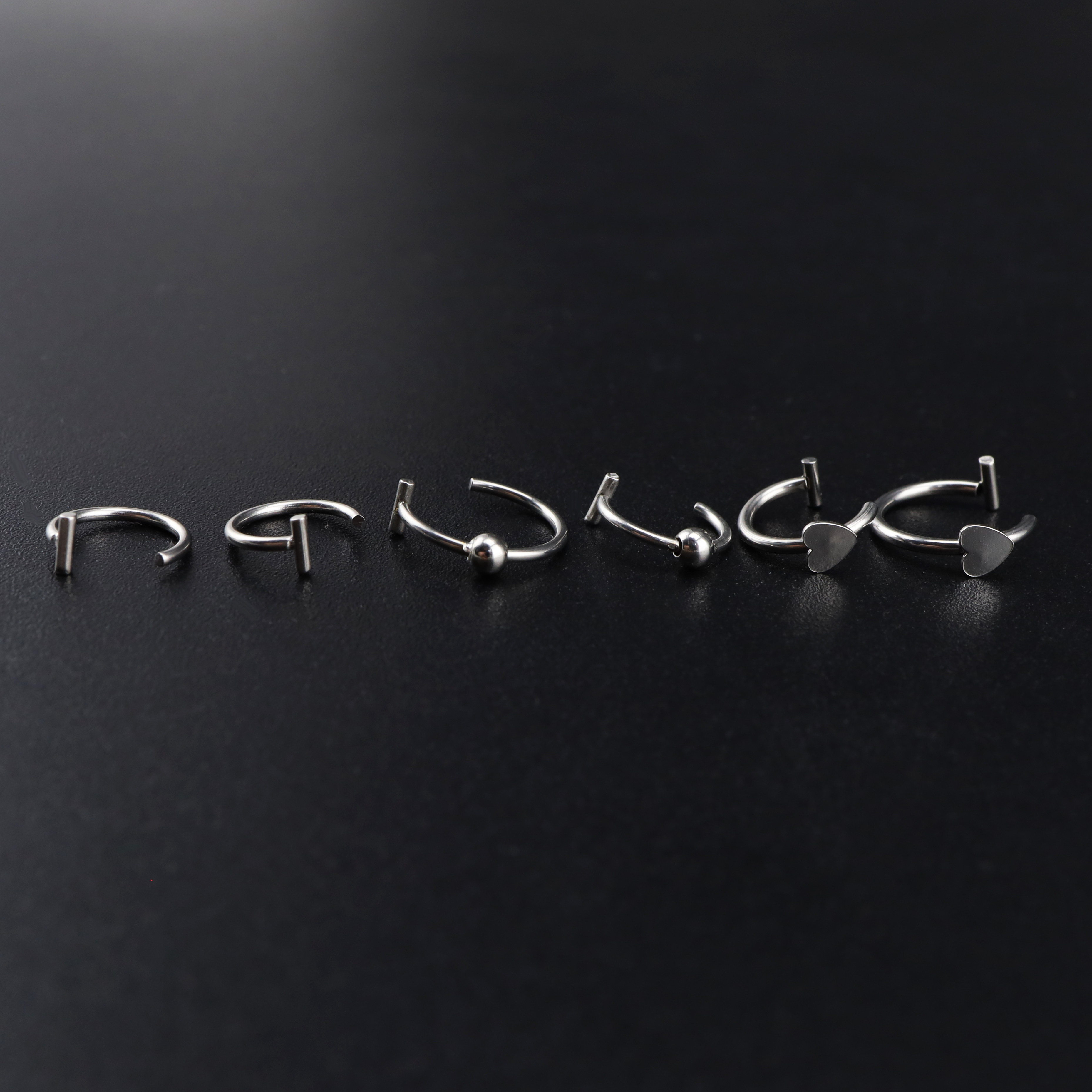 Shinma免打洞免穿孔无洞唇环唇夹假唇钉朋克土酷潮流钛钢穿刺饰品,淘宝优惠券,粉丝福利购,淘宝优惠卷