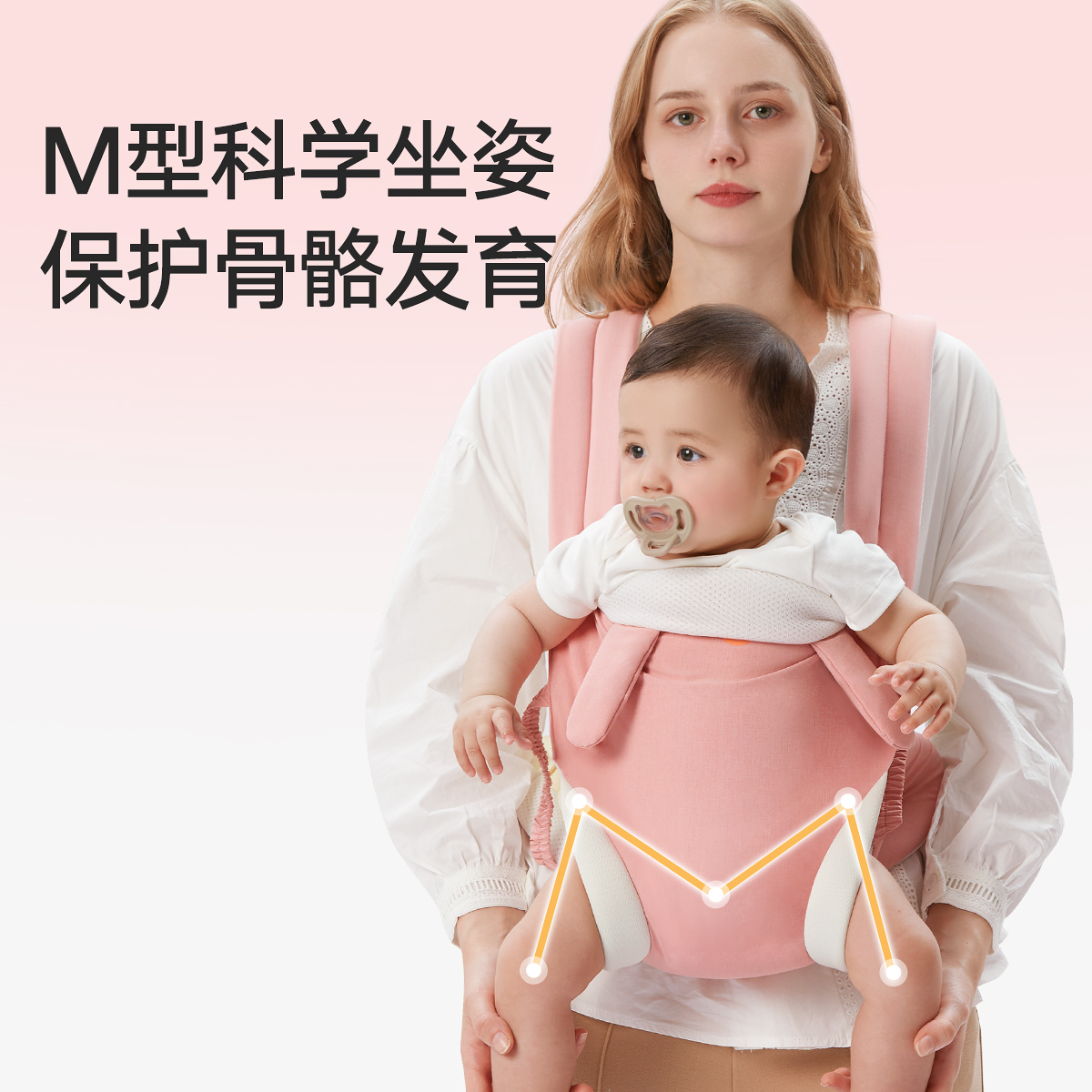 背带婴儿前后抱式两用外出简易宝宝新生小月龄竖抱带背娃神器解放