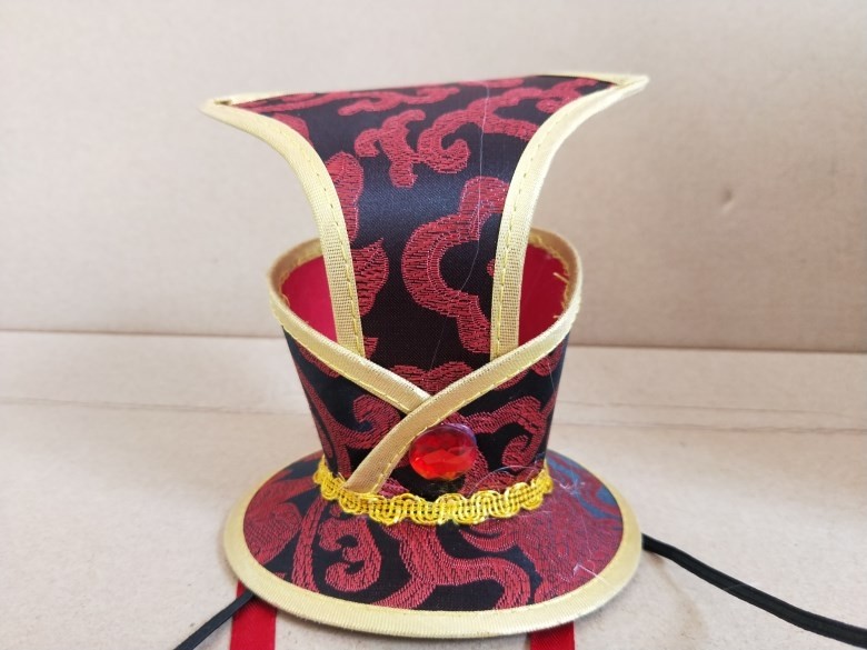 古装头饰员外帽子男士汉服配饰帽子儿童古代演出帽大臣头冠帽,淘宝优惠券,粉丝福利购,淘宝优惠卷