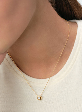 ODEON系列项链法式设计感