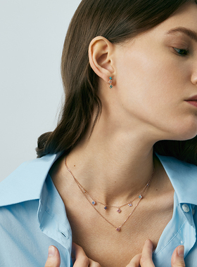 幸运四叶花项链AGATHA