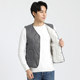 Winter thermal liner down cotton vest vest men