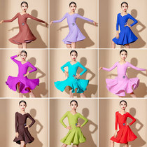Van Tiankai 2023 less Children Latin Dance Provisions Competition Dance Dress Girl Professional New International Standard Racing Dress