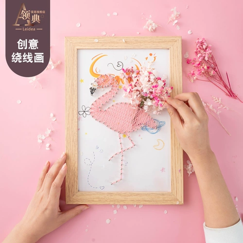 Ведущий классический рисунок для ногтей розовый огненные птицы ручной работы ручной работы ручной