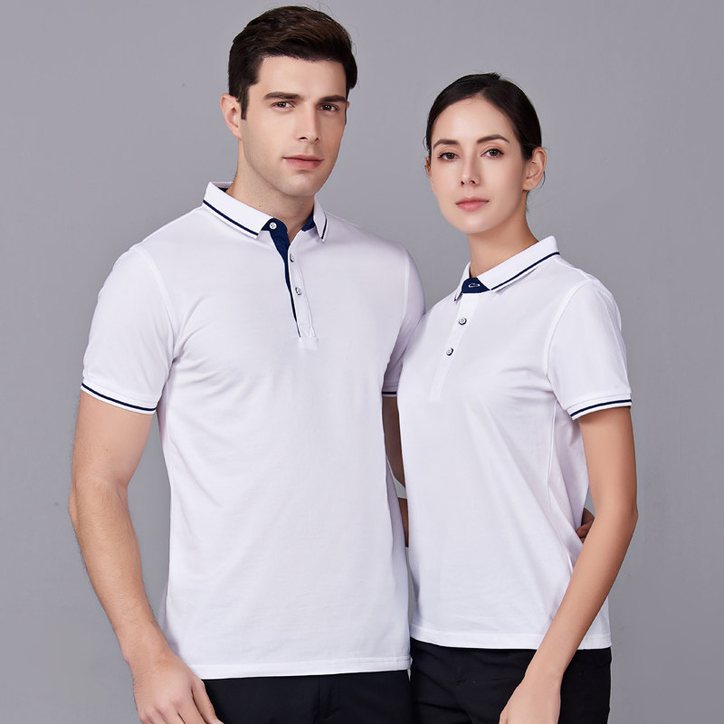 高端定制文化polo衫翻领短袖工作服 安黎保翼服饰T恤