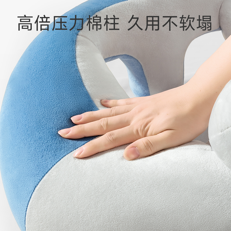 贝肽斯宝宝学坐椅婴幼儿脊柱练习座椅神器小沙发防摔训练餐椅免洗