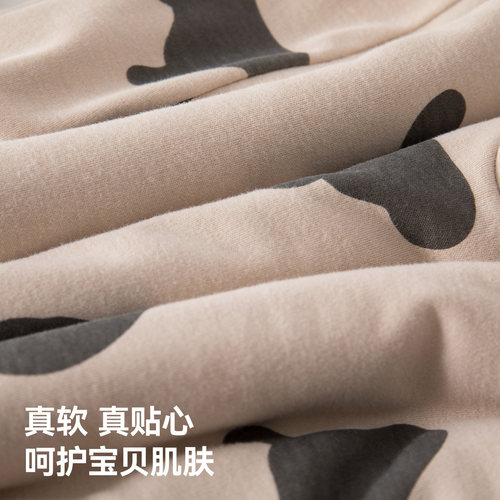 贝肽斯婴儿夹棉连体衣冬加厚保暖新生婴幼儿宝宝衣服外出冬装棉服 - 图3