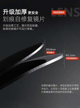 墨镜男2024新款圆脸潮个性变色偏光太阳镜男开车专用司机蛤蟆眼镜