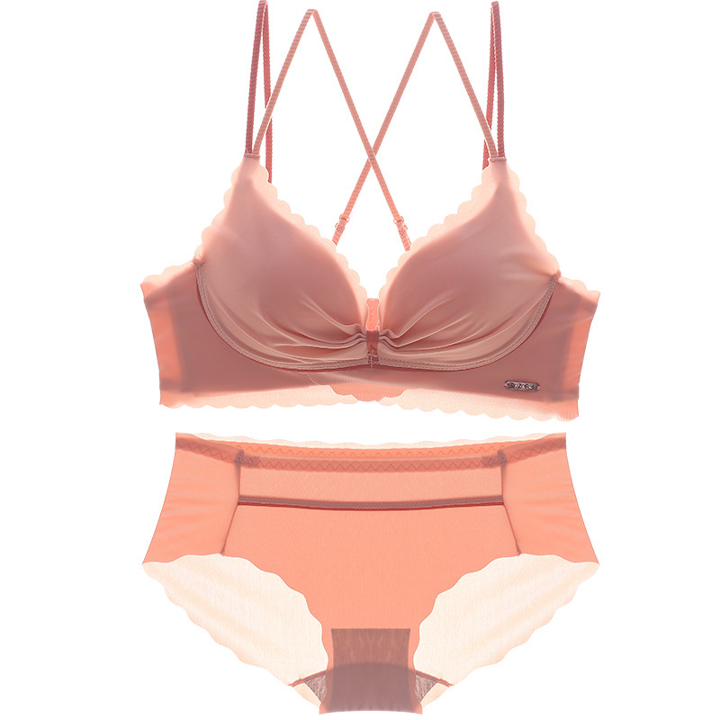 无痕美背内衣女小胸聚拢 梦惑文胸