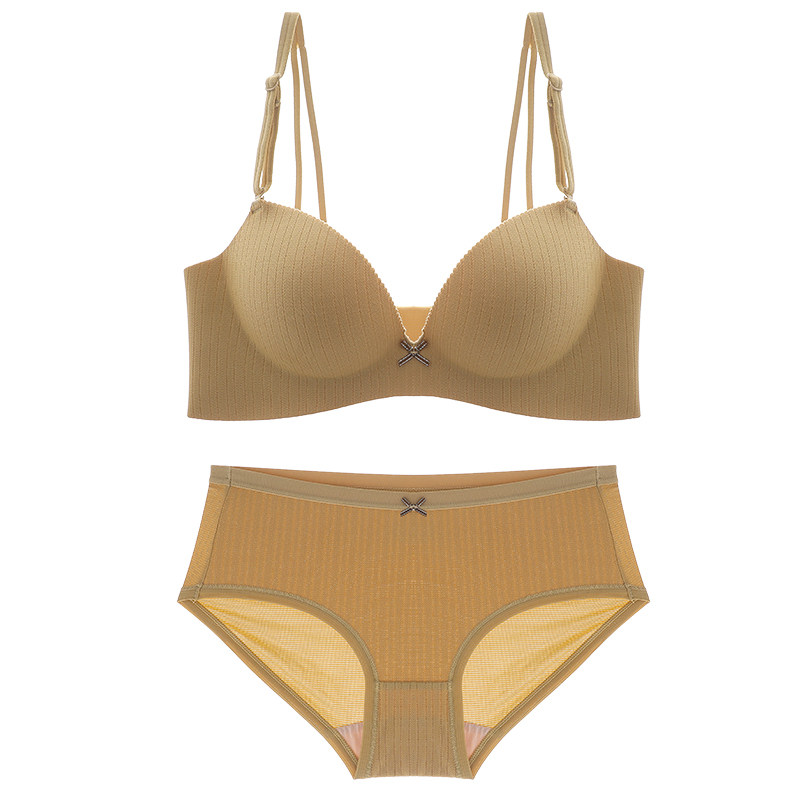 无钢圈性感美背调整型少女胸罩 梦惑文胸