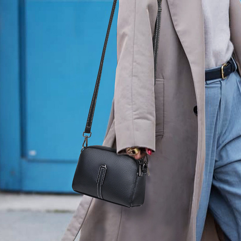 真皮头层牛皮包2021新款斜挎包包 七黛蒂兰雅女士包袋