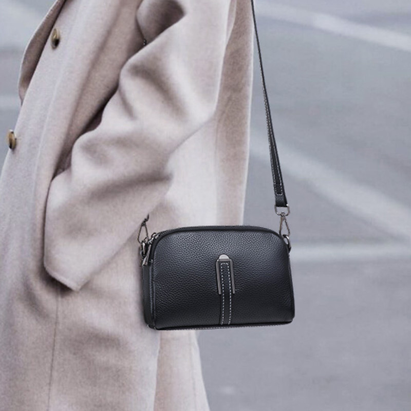 真皮头层牛皮包2021新款斜挎包包 七黛蒂兰雅女士包袋