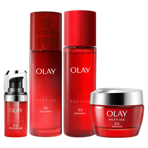 Olay玉兰油大红瓶面霜水乳套装紧致抗皱化妆护肤品官方旗舰店正品 - 图3